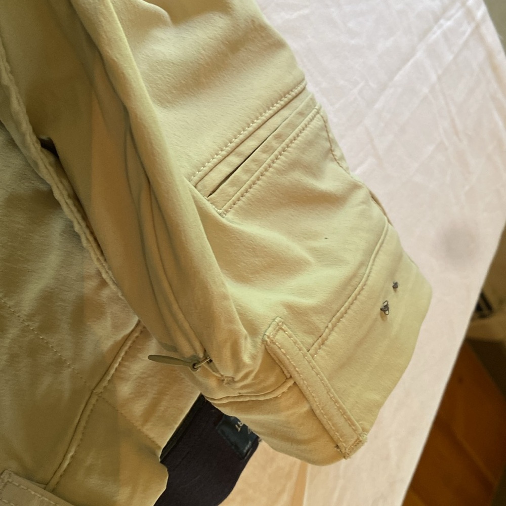 J.Crew Beige Tech Shorts w 38 l 9 - Picture 4 of 5